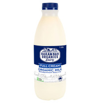 Barambah Milk Full Cream Unhomogenised