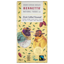 Bennetto Organic Dark Chocolate Salted Caramel