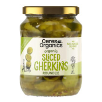 Ceres Organics Organic Gherkins Sliced