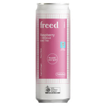 Freed  Beverages Organic Iced Tea - Raspberry and Hibiscus