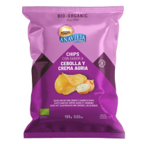 Anavieja Organic Potato Chips with Sour Cream and Onion