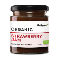 Delizum Organic Strawberry Jam