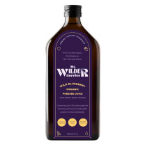 Mt Wilder Berries Organic Wild Blueberry Juice