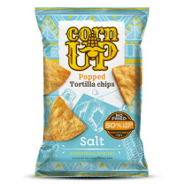 CornUp Popped Tortilla Chips Sea Salt