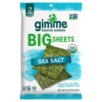 Gimme Roasted Seaweed Big Sheets Sea Salt