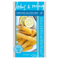 Lotus and Ming Salt and Pepper Squid Chips Gluten Free