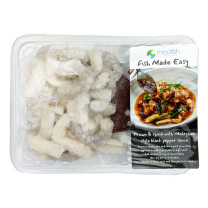 Moofish Meals Made Easy Squid and Prawn Stir Fry with Malaysian Black Pepper
