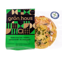 Gron Haus Gluten Free Individual Tart - Smoked Salmon and Dill