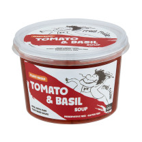 Fresh Fodder Tomato and Basil Soup