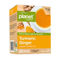 Planet Organic Turmeric Ginger Tea